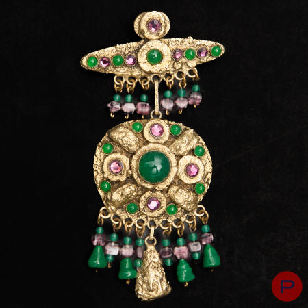 HENRY - CIRCA 1940- BROCHE-PENDENTIF