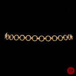 YVES SAINT LAURENT X ATTRIBUÉ(E)(S) - CIRCA 1970- CEINTURE SAUTOIR