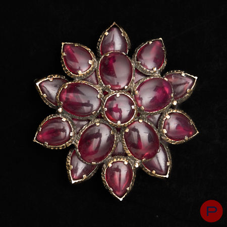 TRIFARI - 1970/80'S- BROCHE-PENDENTIF