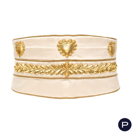 YVES SAINT LAURENT RIVE GAUCHE X LESAGE - PRINTEMPS-ÉTÉ 1991, DONT  - CEINTURES