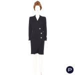 YVES SAINT LAURENT RIVE GAUCHE - AUTOMNE-HIVER 1989/90 - ROBE