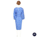 SAINT LAURENT RIVE GAUCHE - PRINTEMPS-ÉTÉ 1987 - ROBE