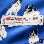 SAINT LAURENT RIVE GAUCHE - PRINTEMPS-ÉTÉ 1987 - ROBE