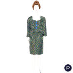 YVES SAINT LAURENT RIVE GAUCHE - PRINTEMPS-ÉTÉ 1990 - ENSEMBLE, VESTE, JUPE