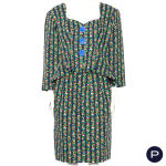 YVES SAINT LAURENT RIVE GAUCHE - PRINTEMPS-ÉTÉ 1990 - ENSEMBLE, VESTE, JUPE