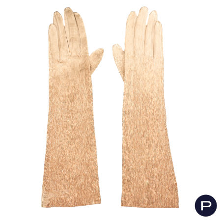 HERMÈS PARIS 24 FAUBOURG SAINT HONORÉ - 1959  - PAIRE DE GANTS