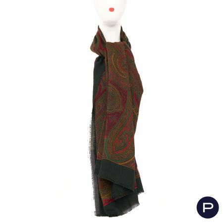 YVES SAINT LAURENT - 1980'S - GRAND CARRÉ