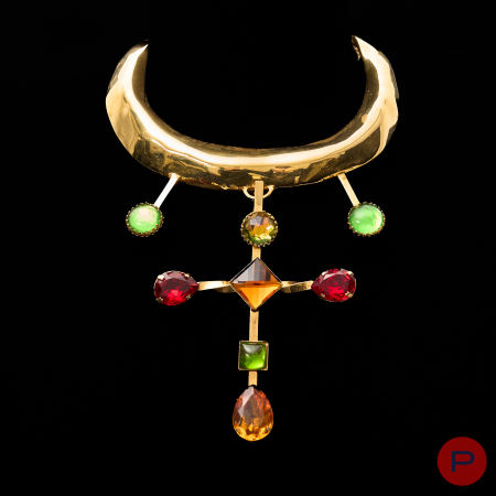 CHRISTIAN LACROIX - 1990'S- COLLIER TORQUE