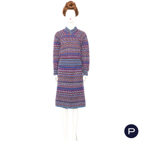 MISSONI - LATE 1970'S - ENSEMBLE, PULL-OVER, JUPE