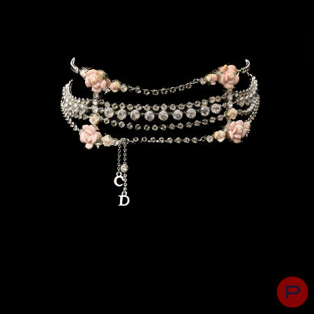 CHRISTIAN DIOR X JOHN GALLIANO - EARLY 2000'S- COLLIER DE CHIEN