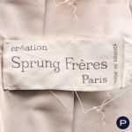 SPRUNG FRÈRES CRÉATION - CIRCA 1980 - MANTEAU