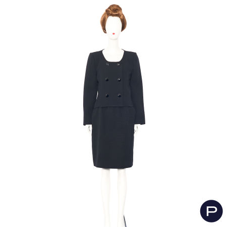 YVES SAINT LAURENT VARIATION - 1980'S - TAILLEUR