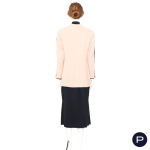 CHANEL X KARL LAGERFELD - 1980'S - ENSEMBLE, VESTE CROISÉE, JUPE