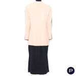 CHANEL X KARL LAGERFELD - 1980'S - ENSEMBLE, VESTE CROISÉE, JUPE