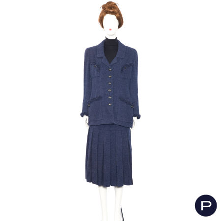 CHANEL X KARL LAGERFELD - 1980'S - TAILLEUR