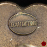 JEAN PAUL GAULTIER - AUTOMNE-HIVER 1995/96- PAIRE DE BOUCLES D'OREILLES