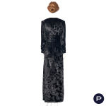 YVES SAINT LAURENT HAUTE COUTURE X ANITA SMAGA - AUTOMNE-HIVER 1985/86 - ROBE DU SOIR