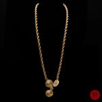 YVES SAINT LAURENT - CIRCA 1975- CEINTURE SAUTOIR