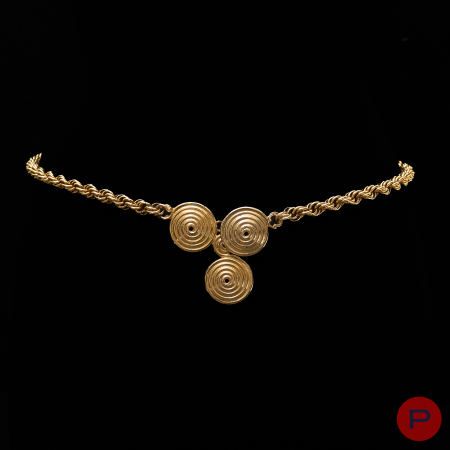 YVES SAINT LAURENT - CIRCA 1975- CEINTURE SAUTOIR