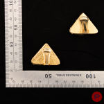 GIANNI DE LIGUORO - PRINTEMPS-ÉTÉ 1989- DEMI-PARURE, COLLIER, PAIRE DE BOUCLES D'OREILLES