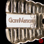 GIANNI VERSACE - 1980'S- PAIRE DE BOUCLES D'OREILLES