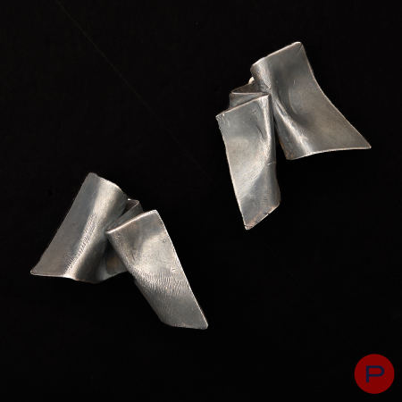 ALINA ALAMOREAN - 2010- PAIRE DE BOUCLES D'OREILLES