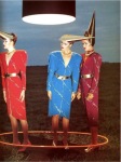 CLAUDE MONTANA X GIBO - AUTOMNE-HIVER 1979/80 - ROBE