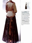 SCHIAPARELLI - AUTOMNE-HIVER 1947/48 - ENSEMBLE DU SOIR, VESTE, ROBE