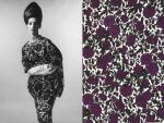 CHRISTIAN DIOR X YVES MATHIEU-SAINT-LAURENT - PRINTEMPS-ÉTÉ 1960 - ROBE