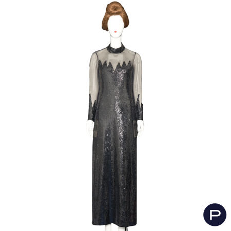 LORIS AZZARO - AUTOMNE-HIVER 1972/73 - ROBE