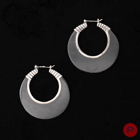 ANONYME- PAIRE DE BOUCLES D'OREILLES