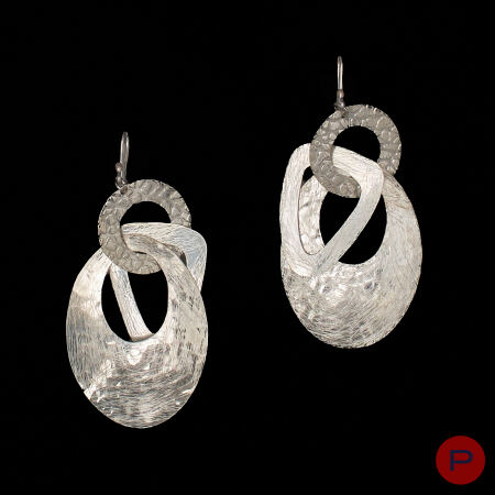 ANONYME- PAIRE DE BOUCLES D'OREILLES