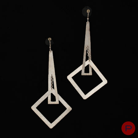 ANONYME- PAIRE DE BOUCLES D'OREILLES