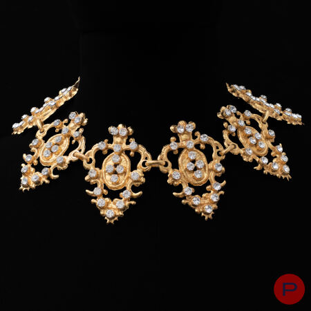 CHRISTIAN ASTUGUEVIEILLE X ROCHAS - 1990'S- COLLIER