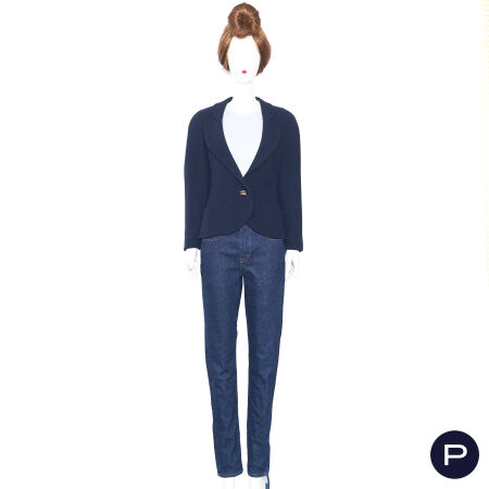 CHANEL BOUTIQUE X KARL LAGERFELD - LATE 1990'S - VESTE