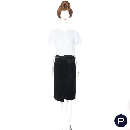 ALAÏA - 1980'S - JUPE PORTEFEUILLE