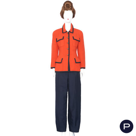 CHANEL BOUTIQUE X KARL LAGERFELD - PRINTEMPS-ÉTÉ 1991 - VESTE