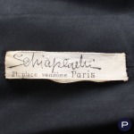 SCHIAPARELLI - AUTOMNE-HIVER 1947/48 - ENSEMBLE DU SOIR, VESTE, ROBE