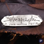 SCHIAPARELLI - AUTOMNE-HIVER 1947/48 - ENSEMBLE DU SOIR, VESTE, ROBE