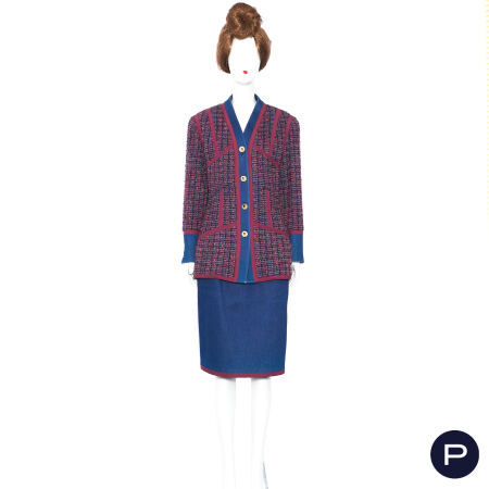 CHANEL BOUTIQUE X KARL LAGERFELD - AUTOMNE-HIVER 1991/92 - TAILLEUR