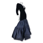 YVES SAINT LAURENT X ANITA SMAGA - CIRCA 1980 - ROBE DU SOIR