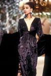 YVES SAINT LAURENT HAUTE COUTURE X ANITA SMAGA - AUTOMNE-HIVER 1985/86 - ROBE DU SOIR