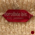 DOROTHÉE BIS E. & J. JACOBSON - LATE 1970'S - MANTEAU