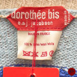 DOROTHÉE BIS E. & J. JACOBSON - PRINTEMPS-ÉTÉ 1977 - VESTE SANS MANCHES
