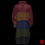 DOROTHÉE BIS E. & J. JACOBSON - AUTOMNE-HIVER 1984/85 - ROBE-PULL