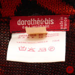 DOROTHÉE BIS - AUTOMNE-HIVER 1986/87 - ROBE