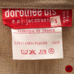 DOROTHÉE BIS E. & J. JACOBSON - PRINTEMPS-ÉTÉ 1984 - ROBE