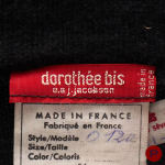 DOROTHÉE BIS E. & J. JACOBSON - AUTOMNE-HIVER 1985/86 - ENSEMBLE, PULL-OVER, JUPE