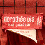 DOROTHÉE BIS E. & J. JACOBSON - PRINTEMPS-ÉTÉ 1978 - ROBE