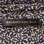 BALENCIAGA.SILK X NICOLAS GHESQUIÈRE - CIRCA 2009 - ROBE